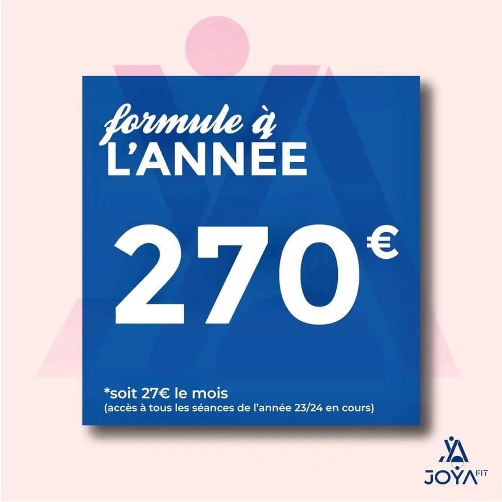 joyafit tarif club sport reims